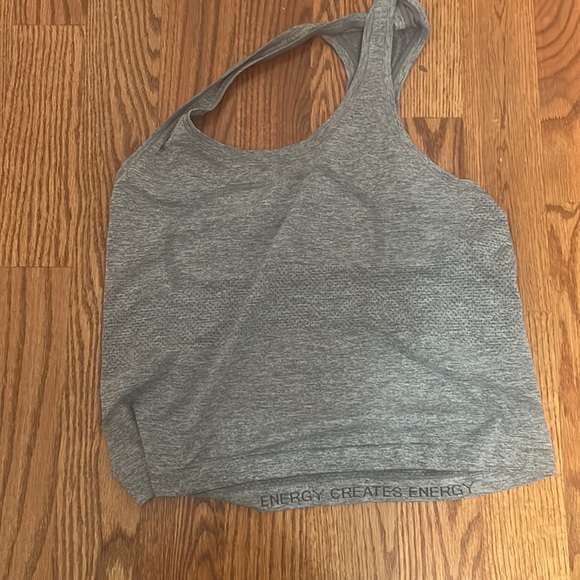 grey racerback tank top  lululemon swiftly tech - Picture 2 of 3